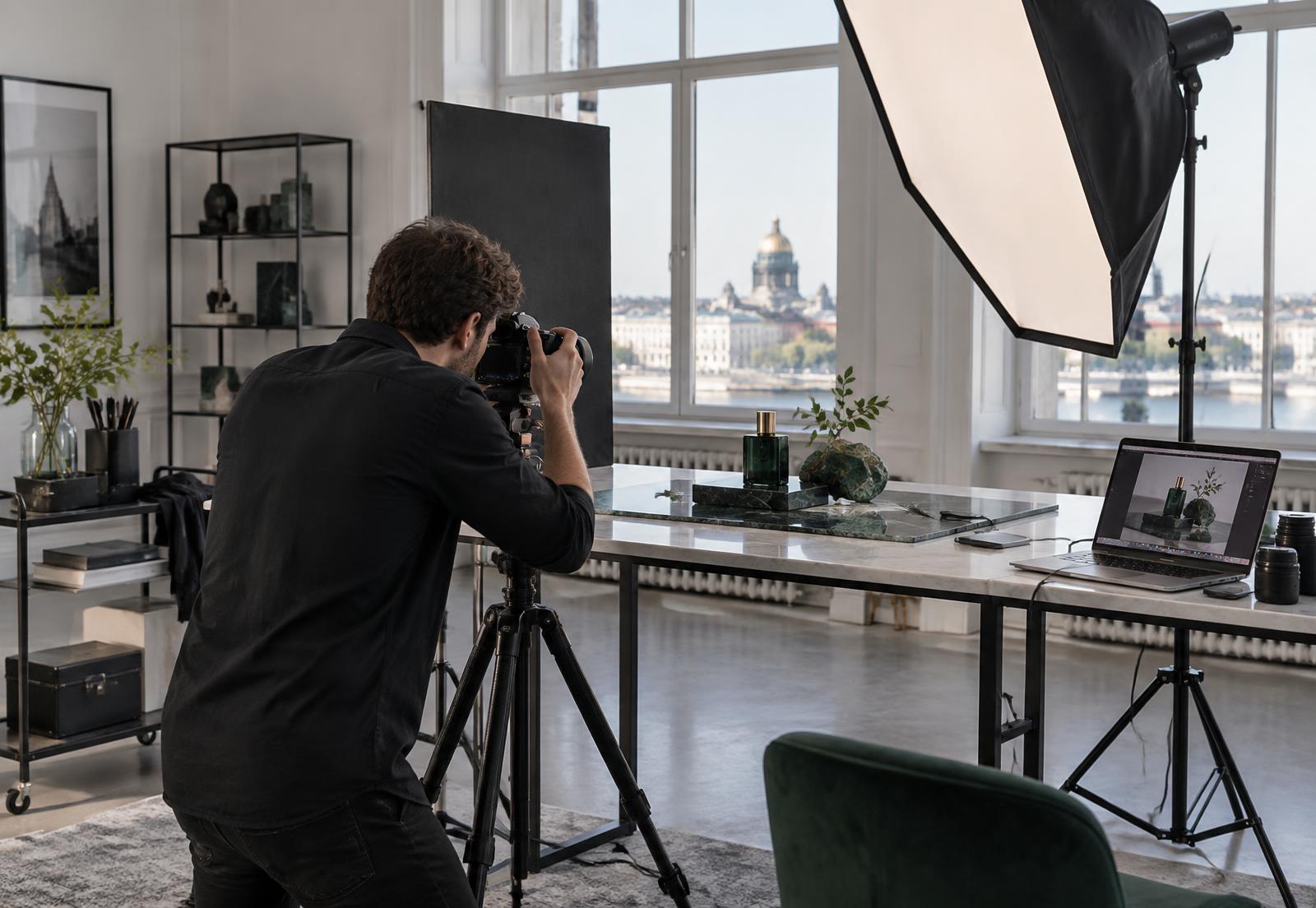 Профессиональная предметная фотосъёмка в студии LightCapture